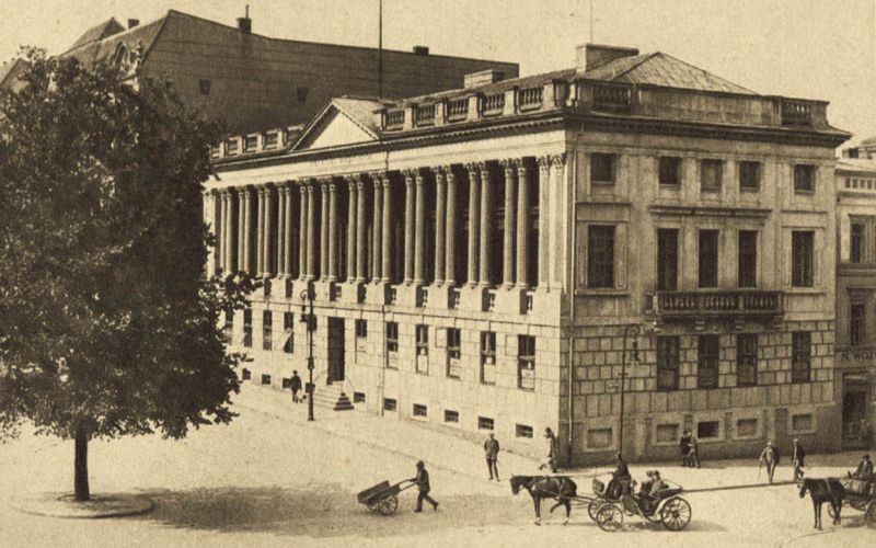 Archiwalne zdjęcie Biblioteki Raczyńskich