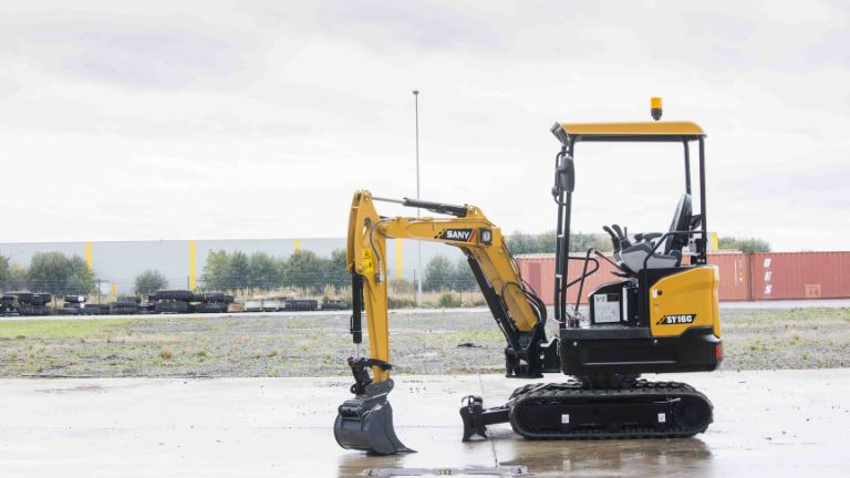 minikoparka sany sy16c