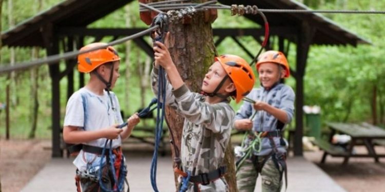 Pyrland Park Linowy Poznań – impreza i urodziny dla dzieci nad Maltą