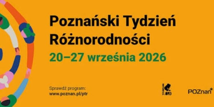 Poznański Tydzień Różnorodności 2026. Debaty, warsztaty i spotkania od 20 do 26 września
