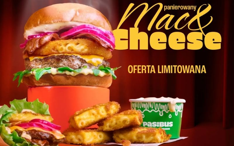 Jesienny comfort food nadchodzi. Pasibus serwuje panierowany Mac&Cheese!