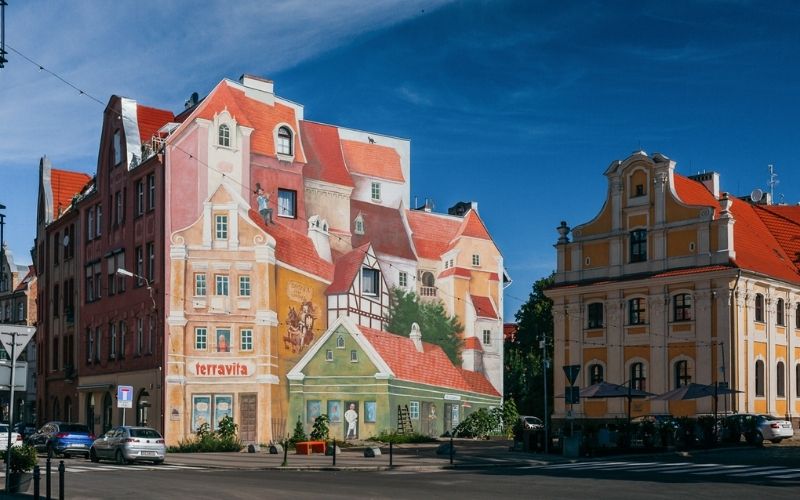 Poznański mural - miejsca na randkę w Poznaniu