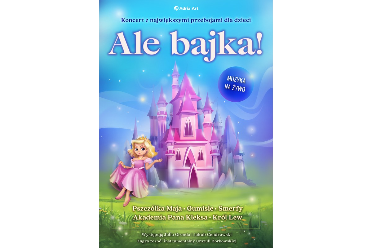 Ale bajka! – grafika wydarzenia Adria Art w Poznaniu