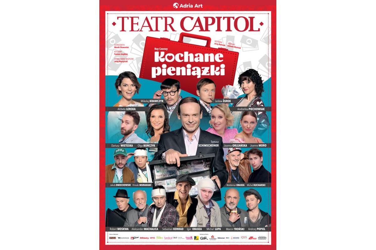 Kochane pieniążki – grafika wydarzenia Adria Art w Poznaniu