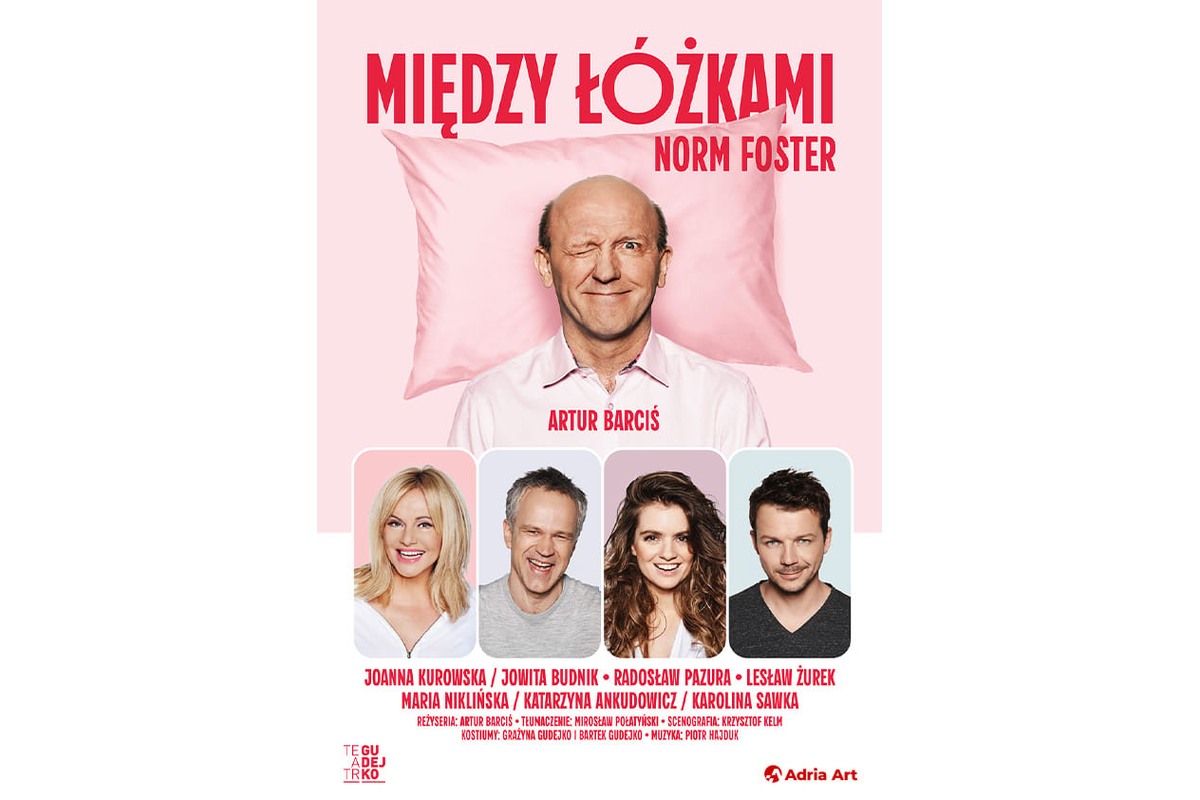 Między Łóżkami – grafika wydarzenia Adria Art w Poznaniu