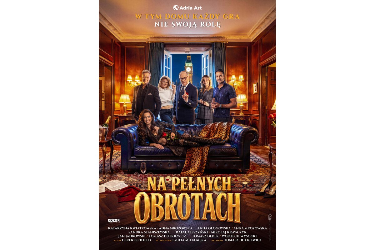 Na pełnych obrotach – grafika wydarzenia Adria Art w Poznaniu