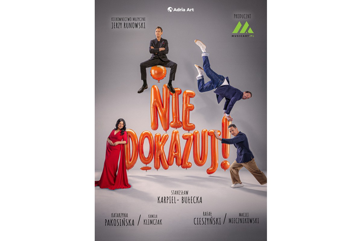 Nie Dokazuj! Największe przeboje Marka Grechuty i Jana Kantego Pawluśkiewicza – grafika wydarzenia Adria Art w Poznaniu