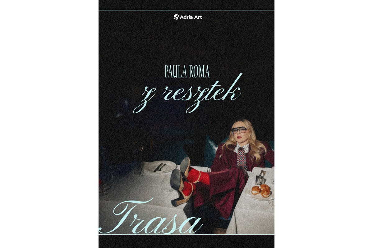 Paula Roma - Z resztek – grafika wydarzenia Adria Art w Poznaniu