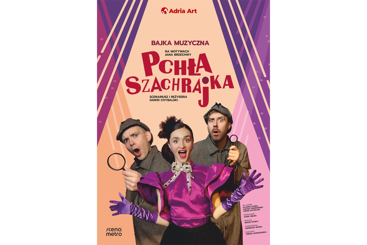 Pchła Szachrajka – grafika wydarzenia Adria Art w Poznaniu