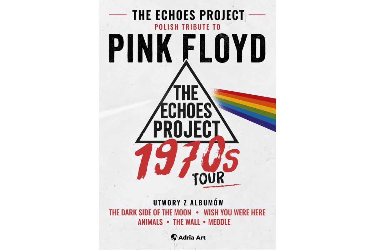 PINK FLOYD 1970s – grafika wydarzenia Adria Art w Poznaniu