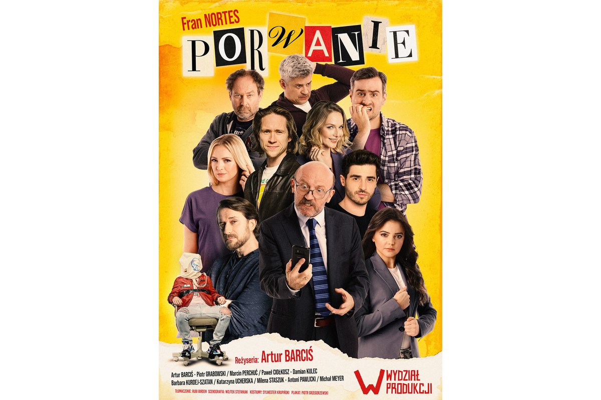 Porwanie – grafika wydarzenia Adria Art w Poznaniu