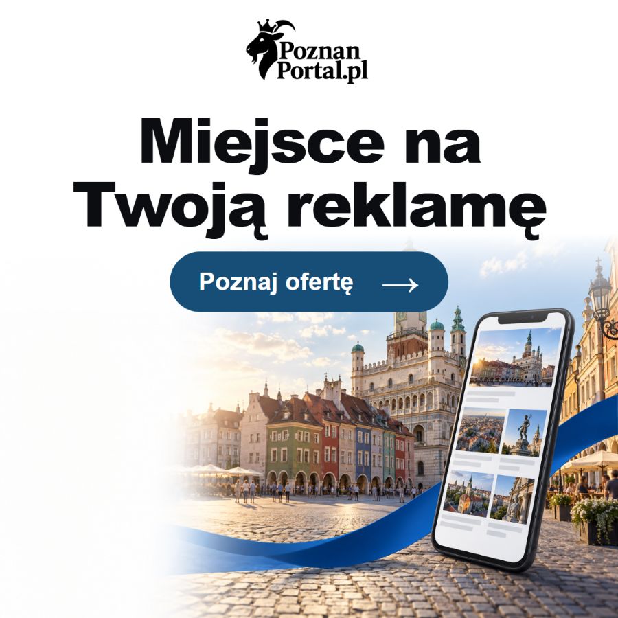 Miejsce na Twoją reklamę w Poznań Portal — poznaj ofertę