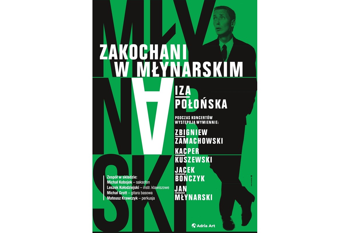 Zakochani w Młynarskim – grafika wydarzenia Adria Art w Poznaniu